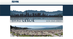 Desktop Screenshot of bradleslie.ca